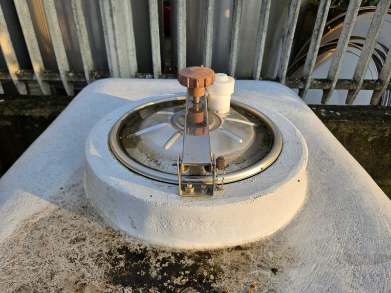 FIBERGLASS RECTANGULAR TANK FOR CARRIAGE LITERS 1600 (HL 16) FIRM GIMAR, SECOND-HAND EQUIPMENT