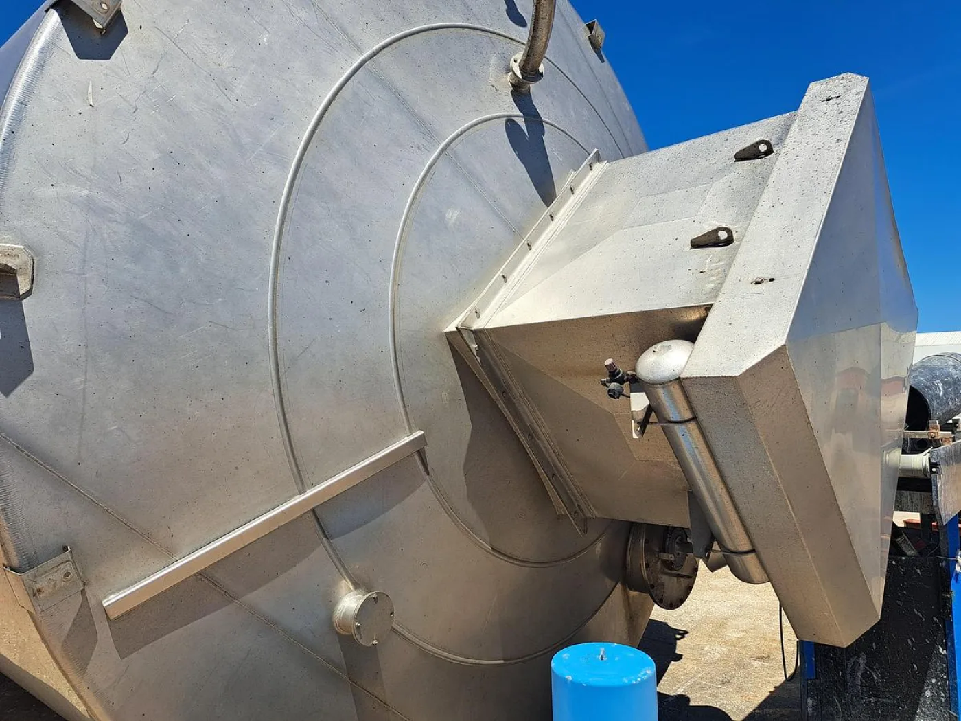 Silo de inox para cimento ou massas finas - 3