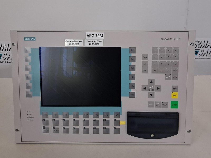 Siemens SIMATIC OP37 6AV3637-1LJ00-0FX0 Operator Panel