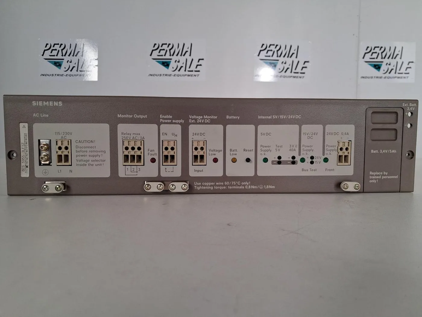 Siemens SIMATIC S5 Modulares Stromversorgungsmodul - 2