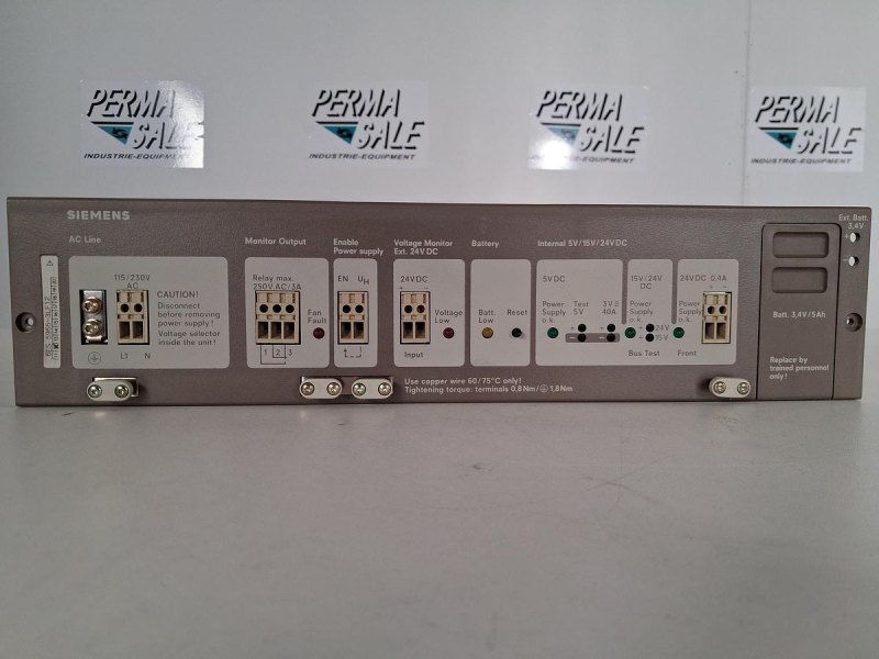 Siemens SIMATIC S5 Modulares Stromversorgungsmodul
