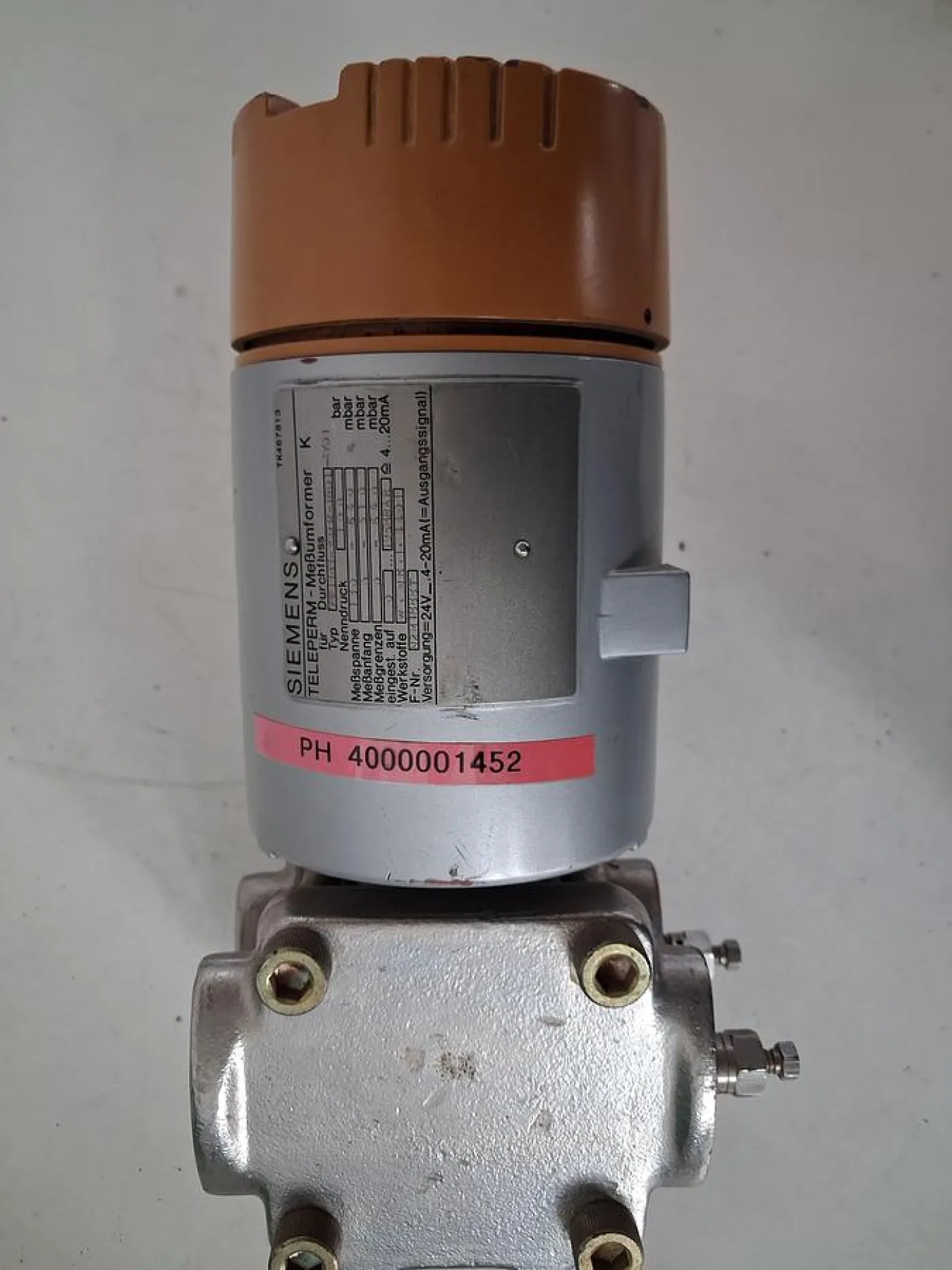 Siemens TELEPERM 7MF1303-3CD32-1BD1-Z Durchflussmessumformer - 7