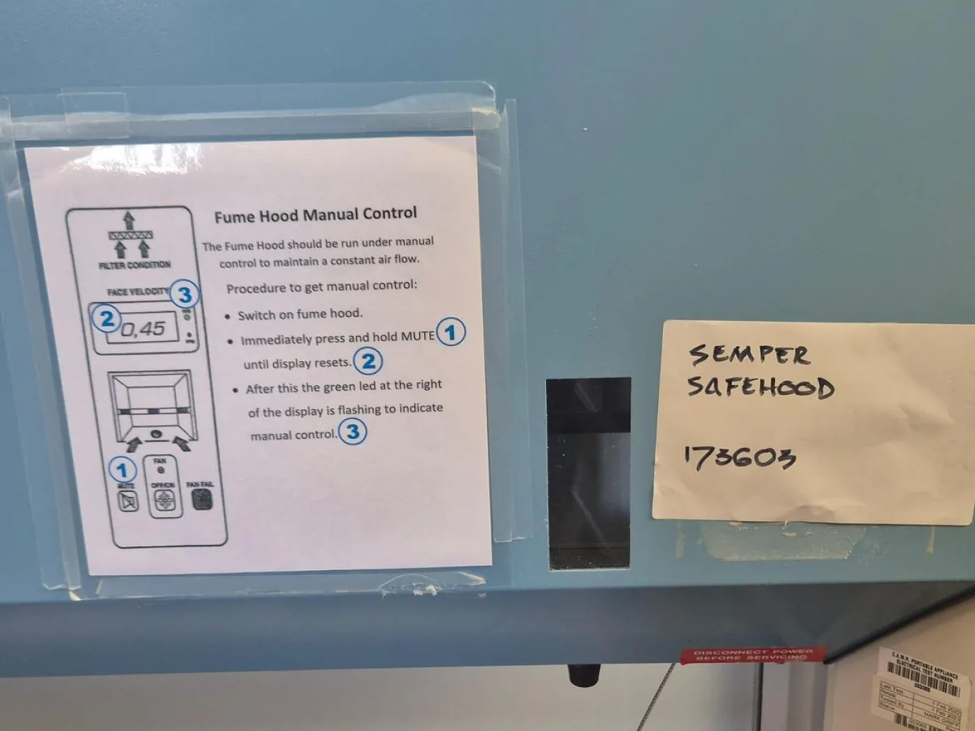 Semper Safehood 120 Safety Cabinet - 8