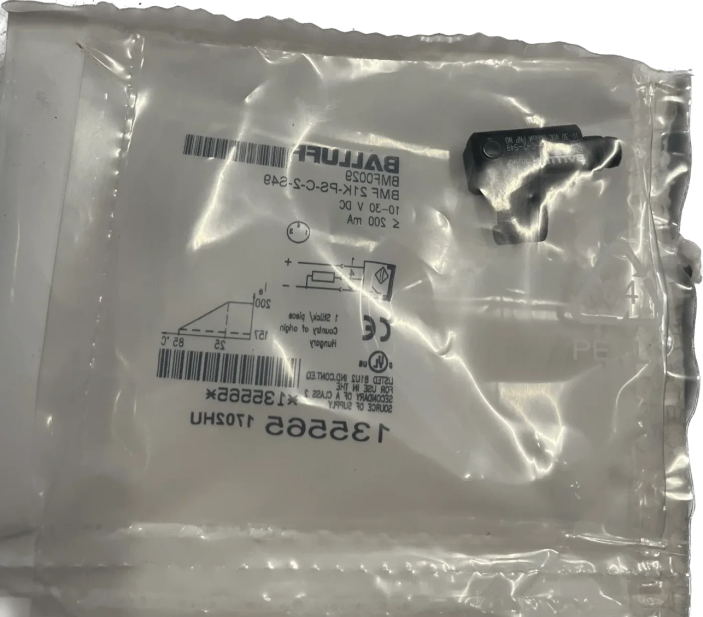 BALLUFF Magnetfeld-Sensoren für Zugstangenzylinder BMF 21K-PS-C-2-S49 - 2