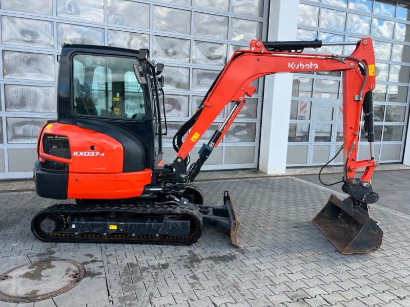 Kubota KX 037-4 / nur 531h! / 2024 / hydr. Grabenräumer
