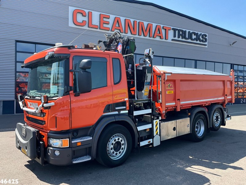 Scania P 320 HMF 14 Tonmeter Z-kraan Just 227.472 km!