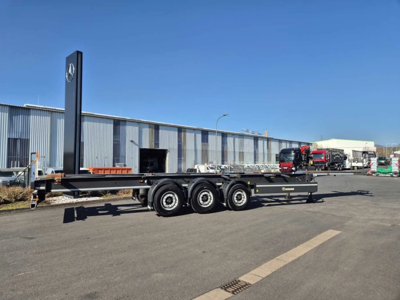 Krone SD Container, BPW-Achsen Liftachse mitte - 4