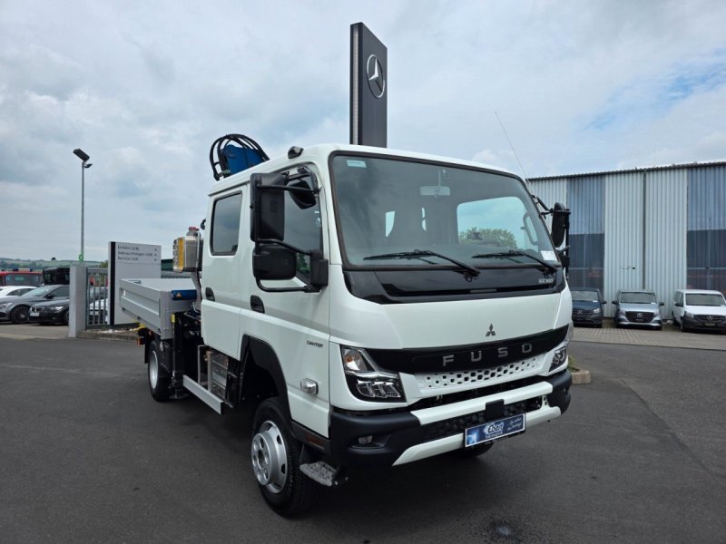 Fuso Mitsubishi Canter 6C18D DoKa 4x4 Kran Atlas 65.2