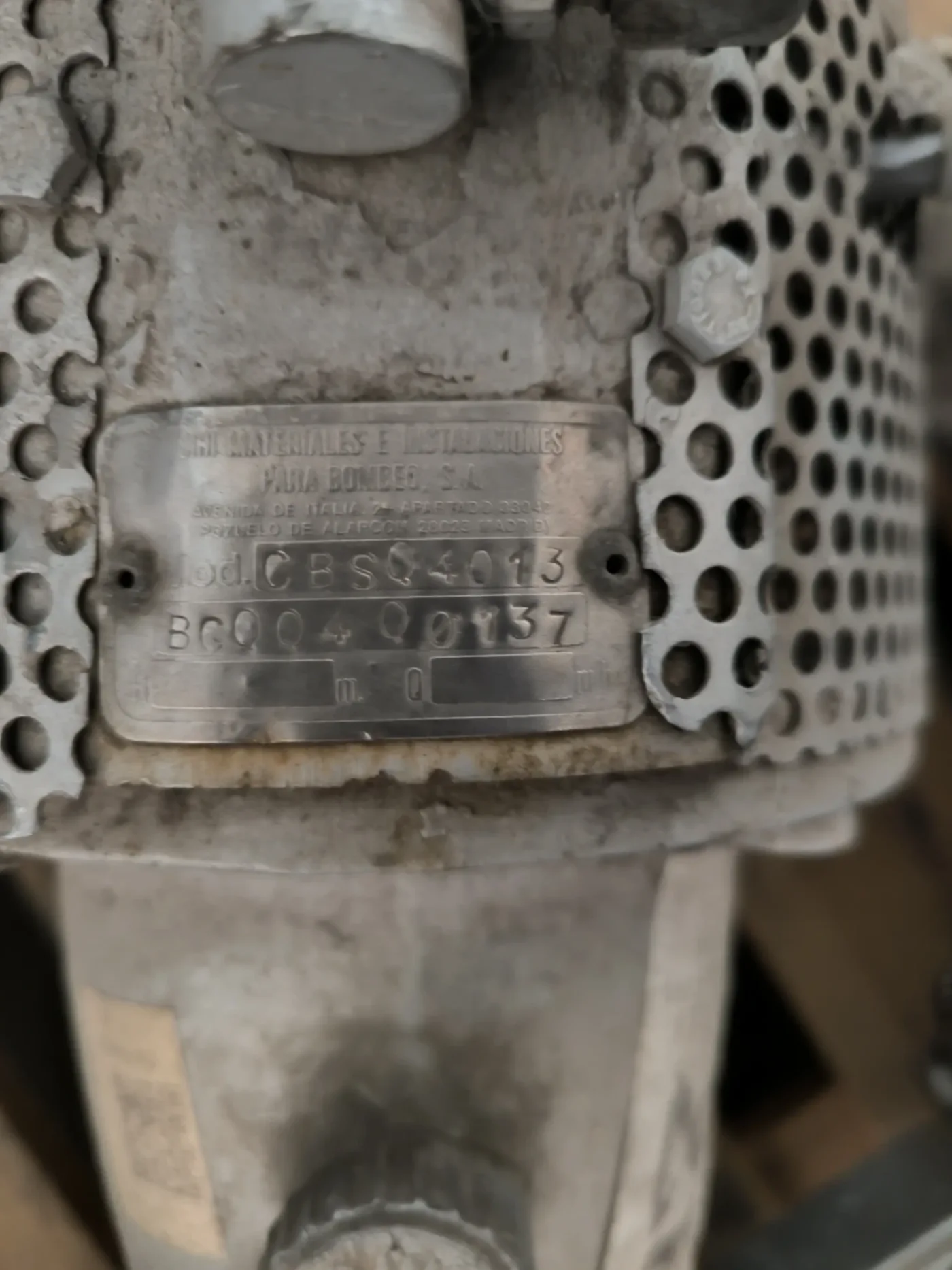 CENTRIFUGAL PUMP HEAD STERLING SIHI CBSQ4013 - 4