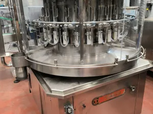 PERRIER BOTTLE RINSER WITH 24 STATIONS