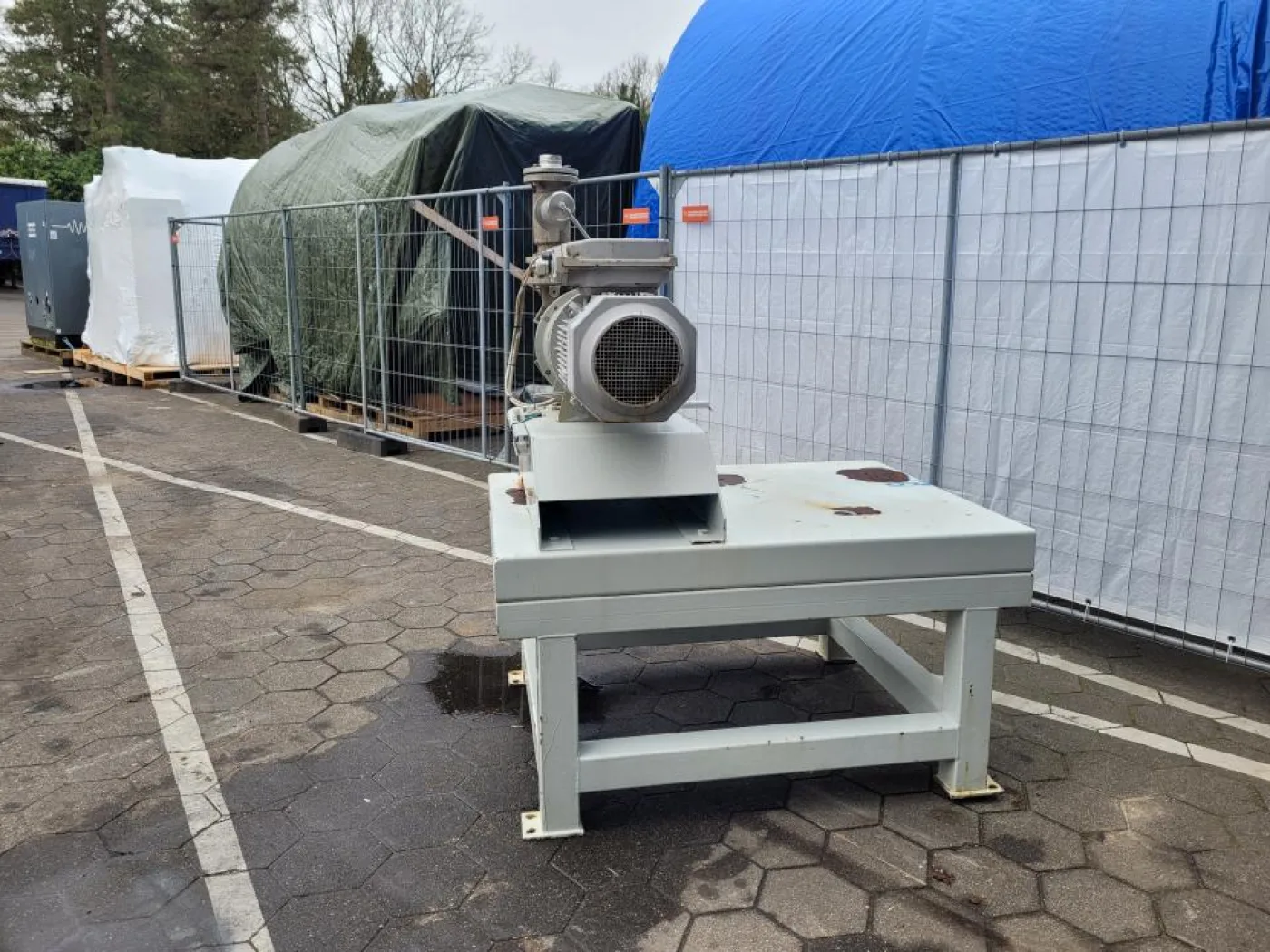 Sulzer Burckhardt Flüssigkeit ring vacuum pump with ABB 10 kW EX Motor - 7