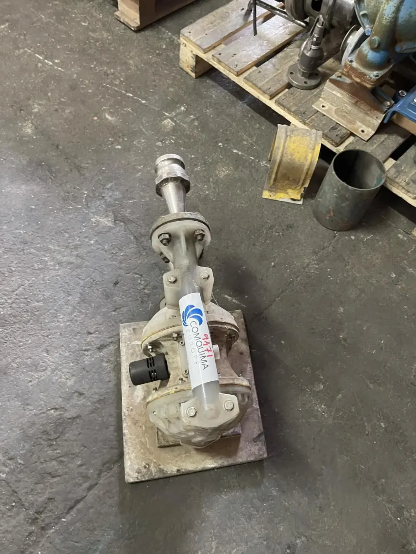 USED AODD VERSA-MATIC E5 AIR OPERATED DUAL DIAPHRAGM PUMP - 4