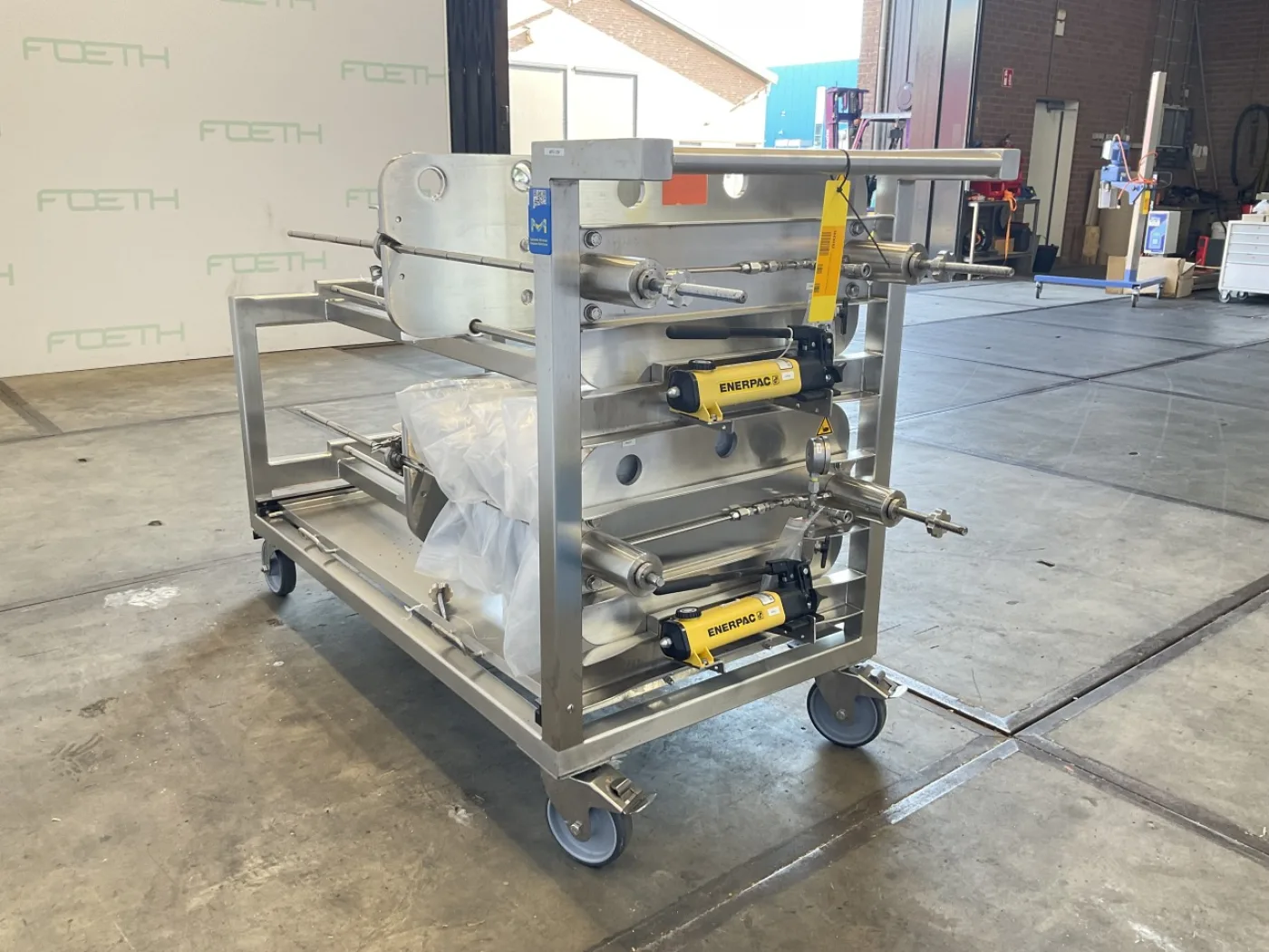 Merck Millipore Mobius Pod Cart 2 levels - Filterpress - 3