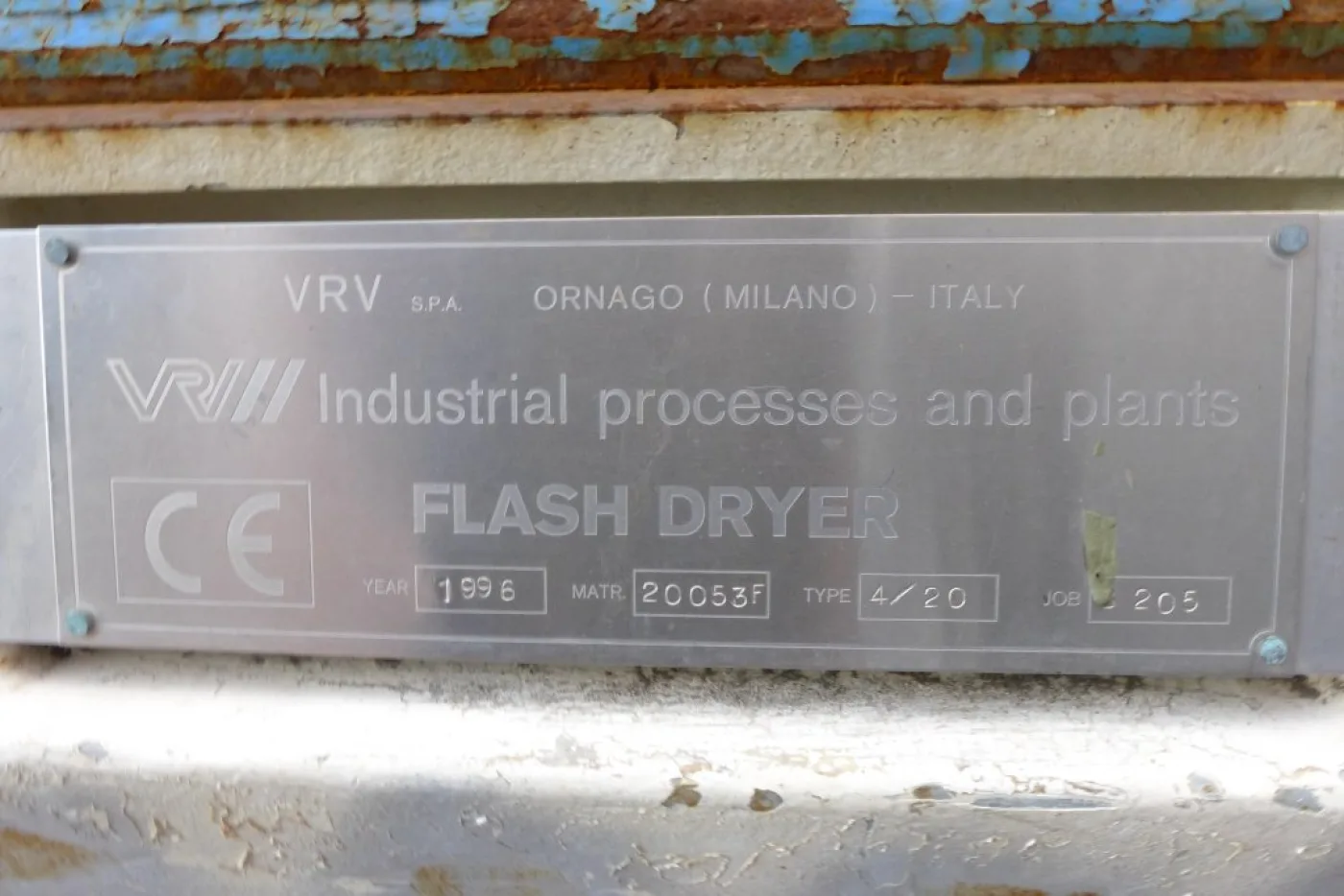 VRV FLASH DRYER 4/20 - Paddle dryer - 6