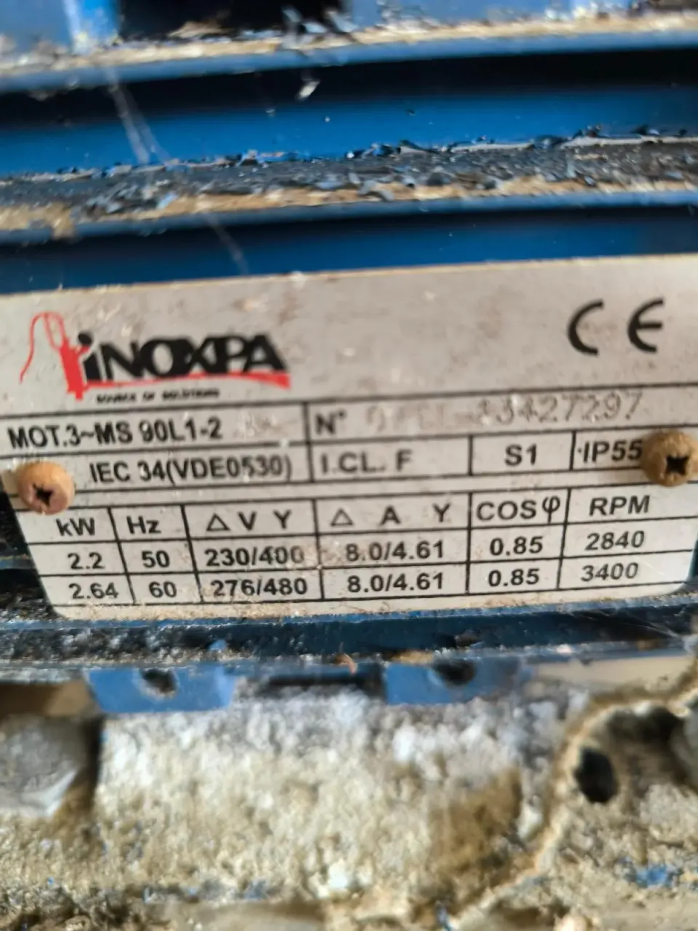 STAINLESS STEEL CENTRIFUGAL PUMP 2.2 KW 2840 RPM - 4