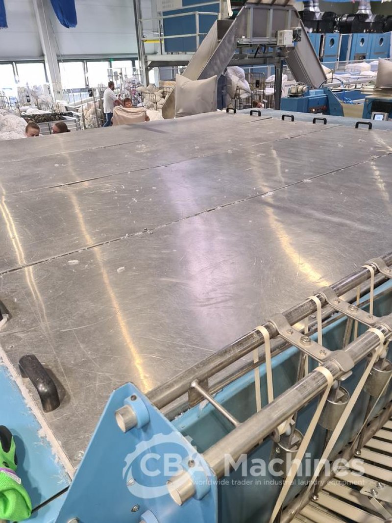 Ironing line Kannegiesser 2 roll 1200 x 3000mm steam year 2005/1997 (649-650-651-652)