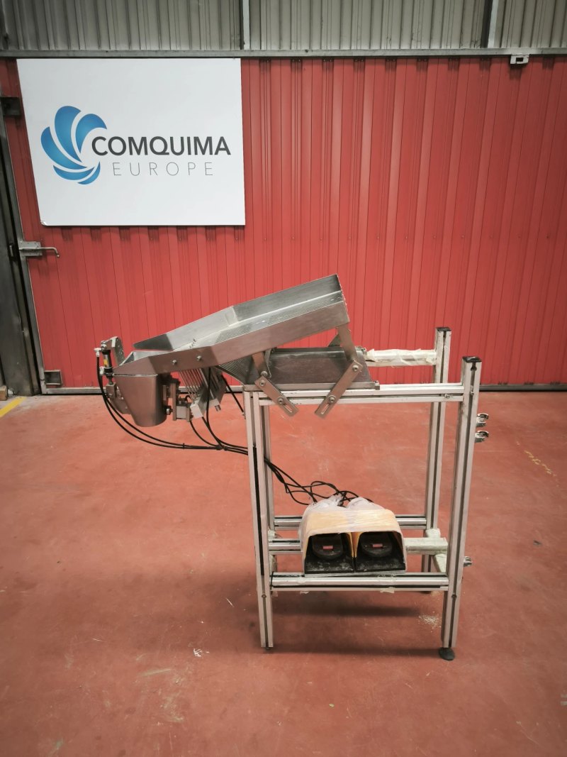 USED SOLID DOSING STATION WITH SCREEN