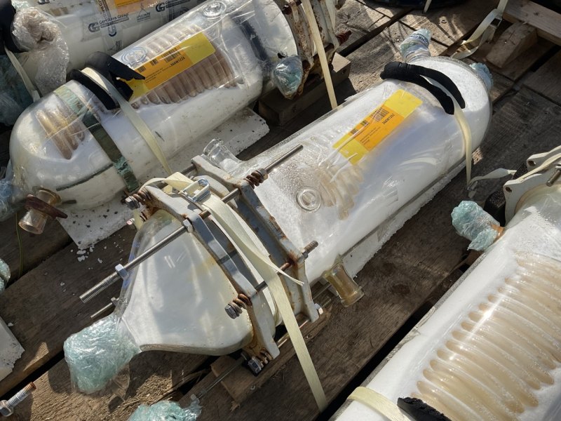 QVF Glasstechnik Glass spiral 1m² - Shell and tube heat exchanger