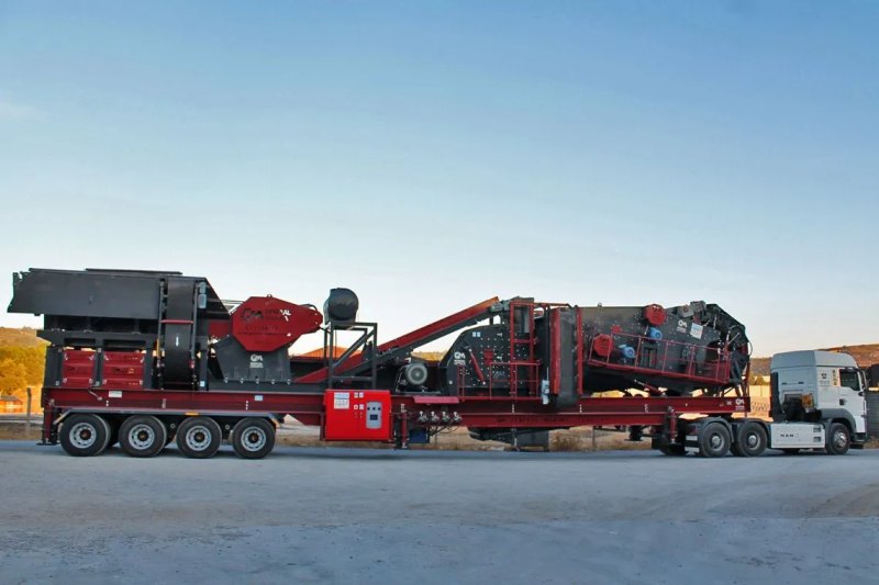 General 950 — Mobile Jaw + Impact Crushing & Screening Plant