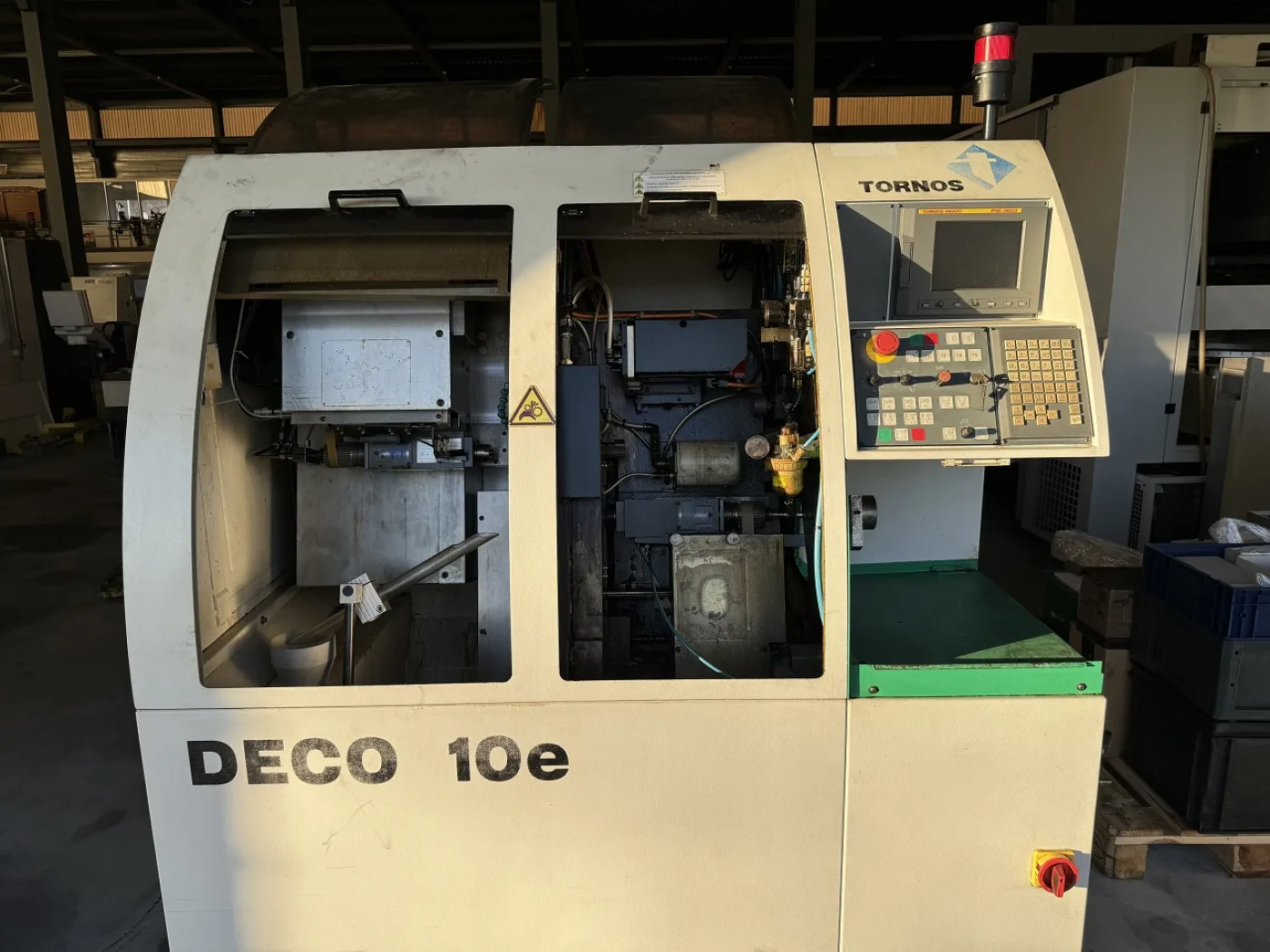 TOUR AUTOMATIQUE CNC TORNOS DECO 2000 – 10e - 8