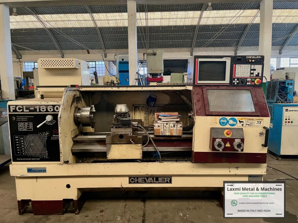 CNC LATHE, CHEVALIER - FCL 1860F - Laxmi Metal & Machines, Rohtak