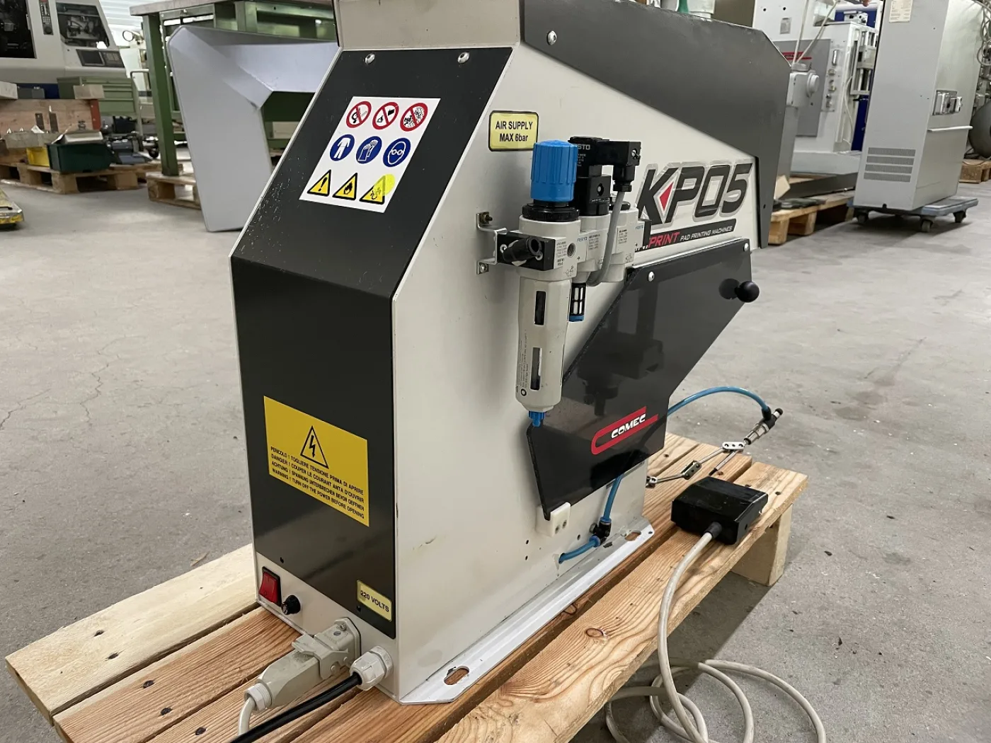 MACHINE A TAMPOGRAPHIER TYPE “COMEC” KP05 - 5
