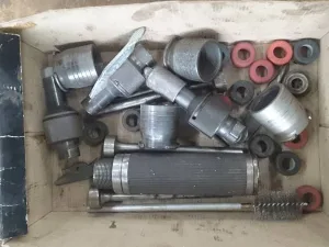 Spare parts for captive bolt stunner