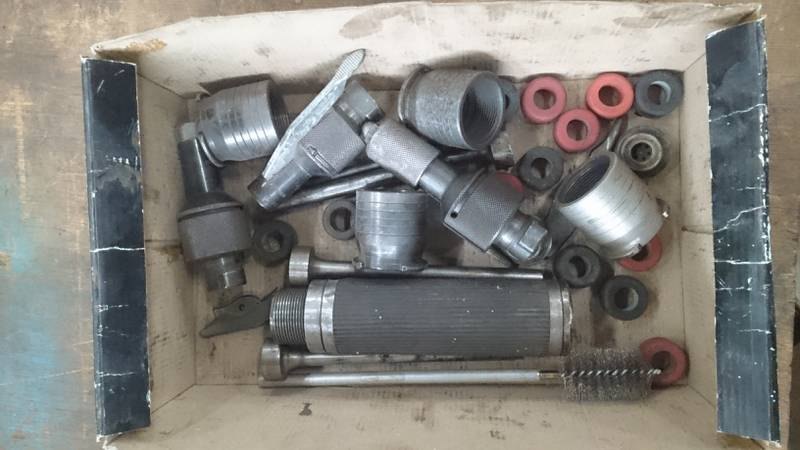 Spare parts for captive bolt stunner