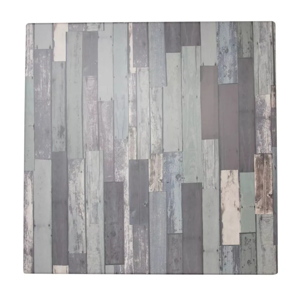 Werzalit Square 800mm Table Top Blanchas Blue - islandcatering