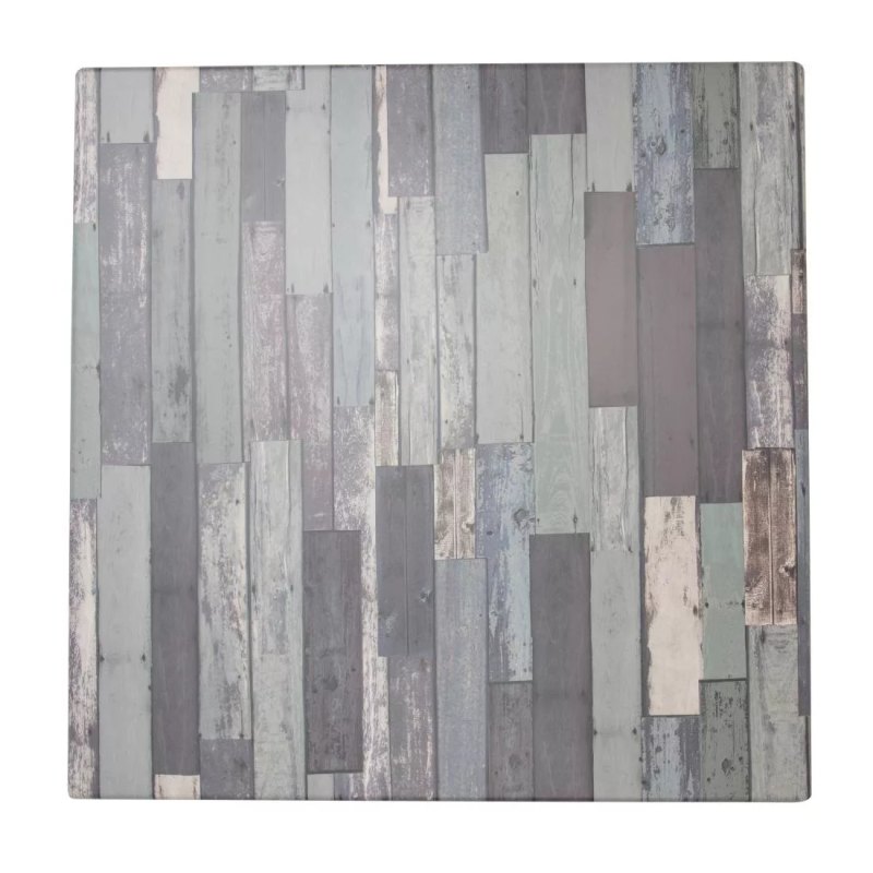 Werzalit Square 800mm Table Top Blanchas Blue - islandcatering