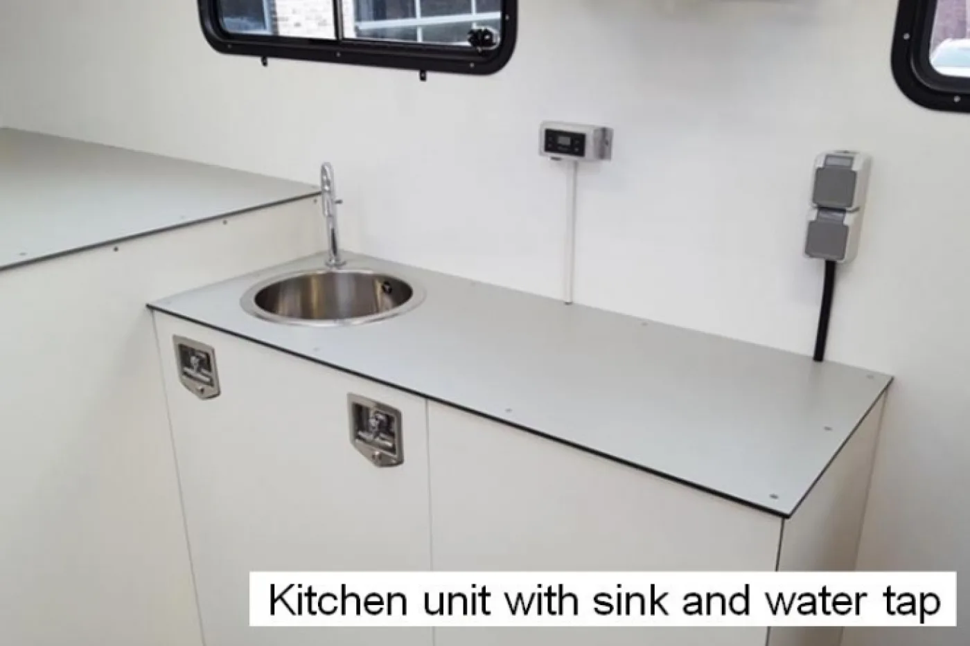 Kitchen Unit with Sink and Water Tap - 1