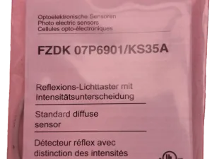 Baumer Reflexions-Lichttaster mit Intensitätsunterscheidung / FZDK 07P6901/KS35A