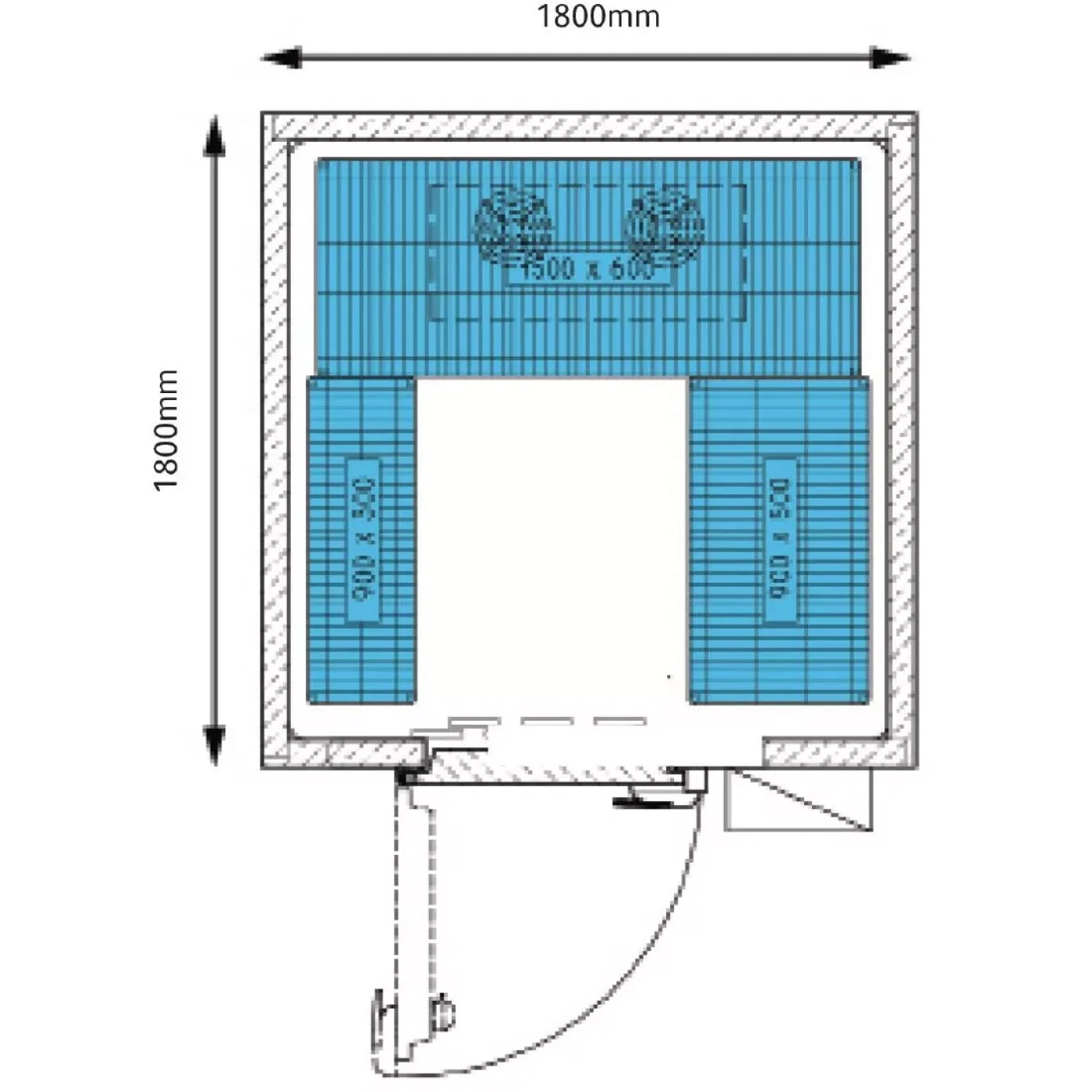 Foster Advantage Walk In Fridge Remote ADV1818 HT REM - islandcatering - 4