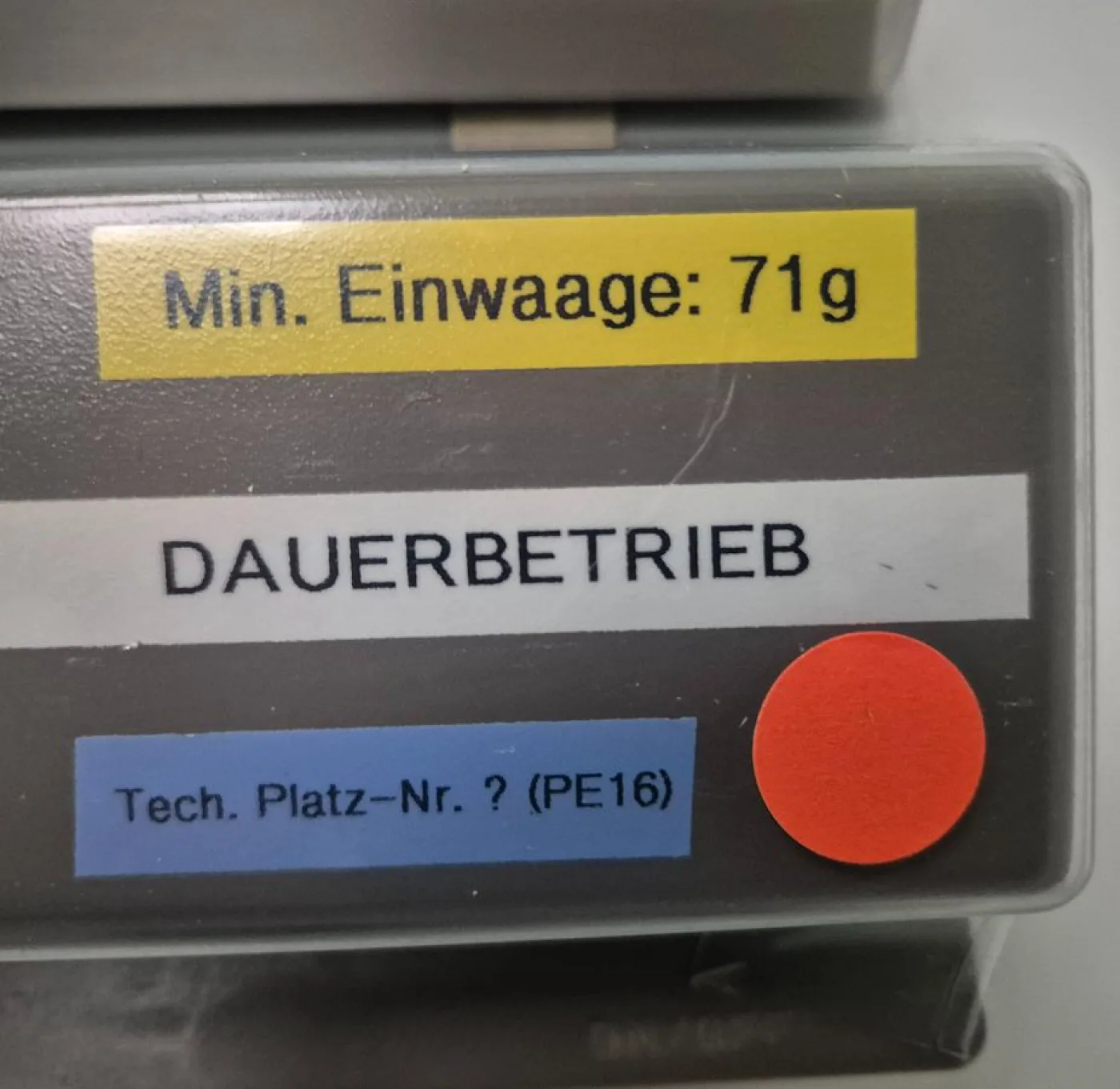Mettler PE 16 Präzisionswaage - 7