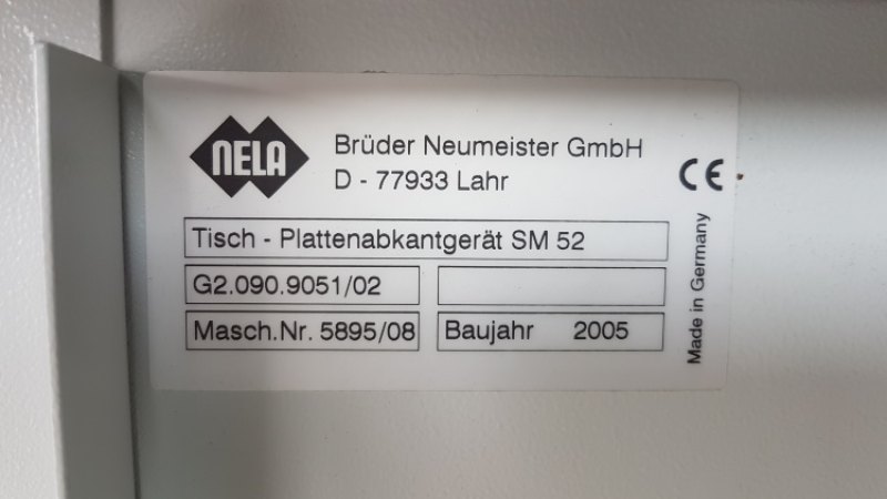 Druckplattenabkantung SM 52