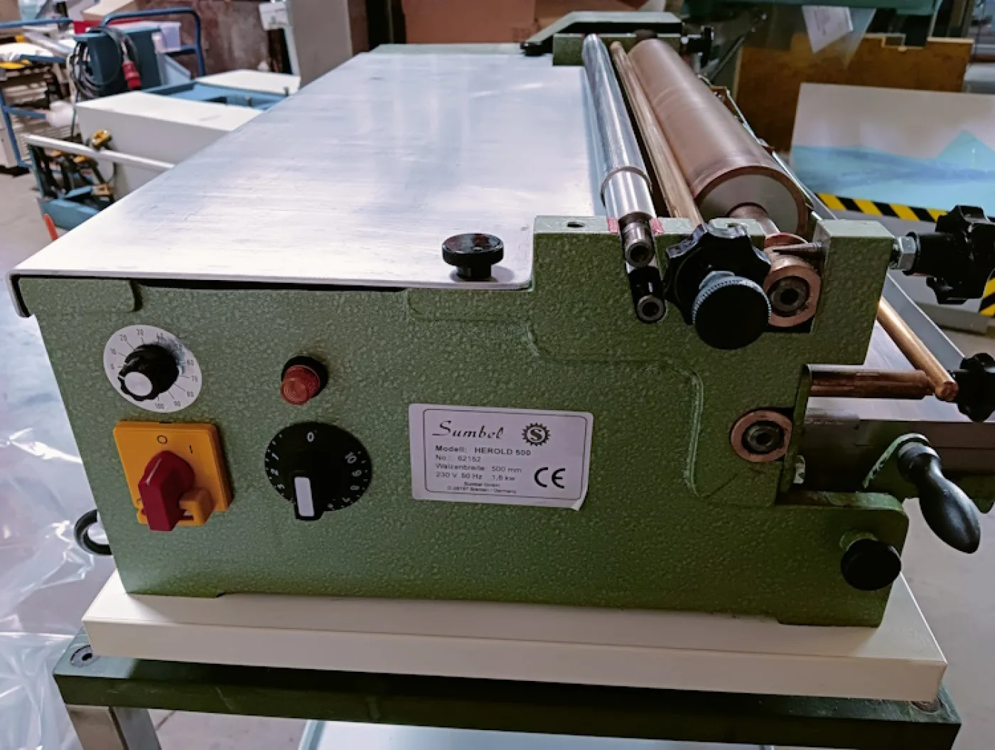 Anleimmaschine Sumbel Herold 500 - 2