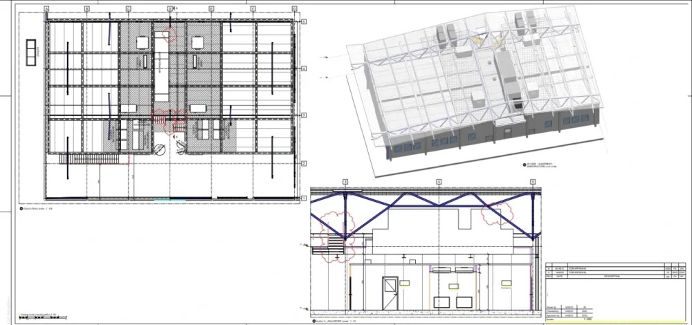 Cleanroom setup for ca 500m2!