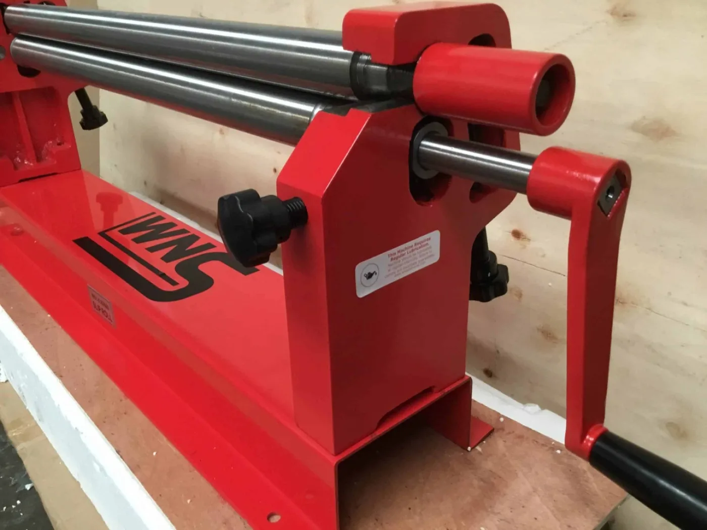 WNS Bench Bending Rolls 660mm x 38mm x 1.2mm Capacity - WNS - W. Neal Services Ltd - 4