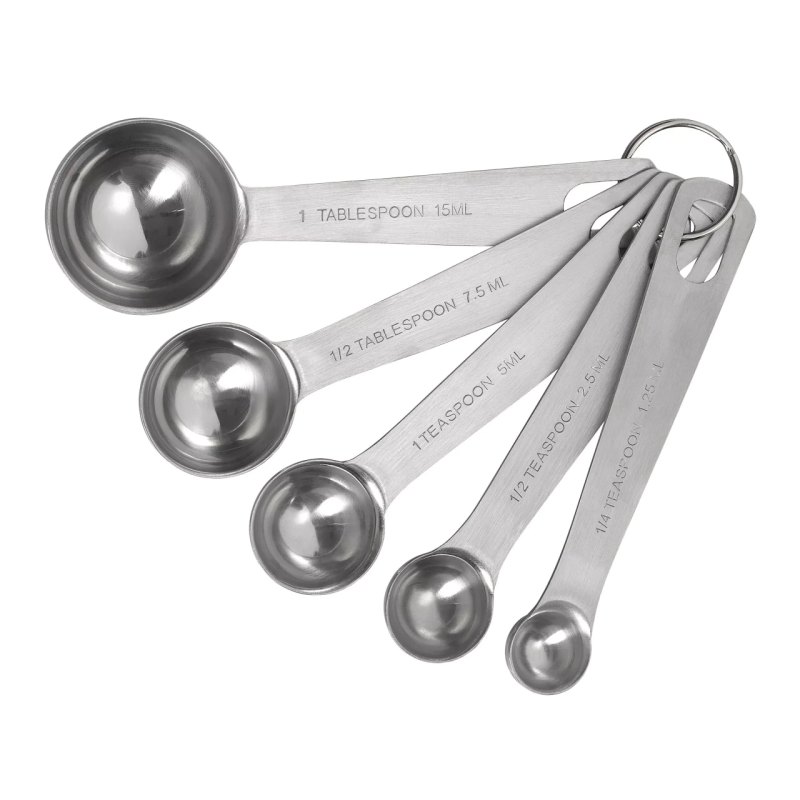 Tala Measuring Spoons • Set of 5 • Stainless Steel (Pack of 6) - islandcatering