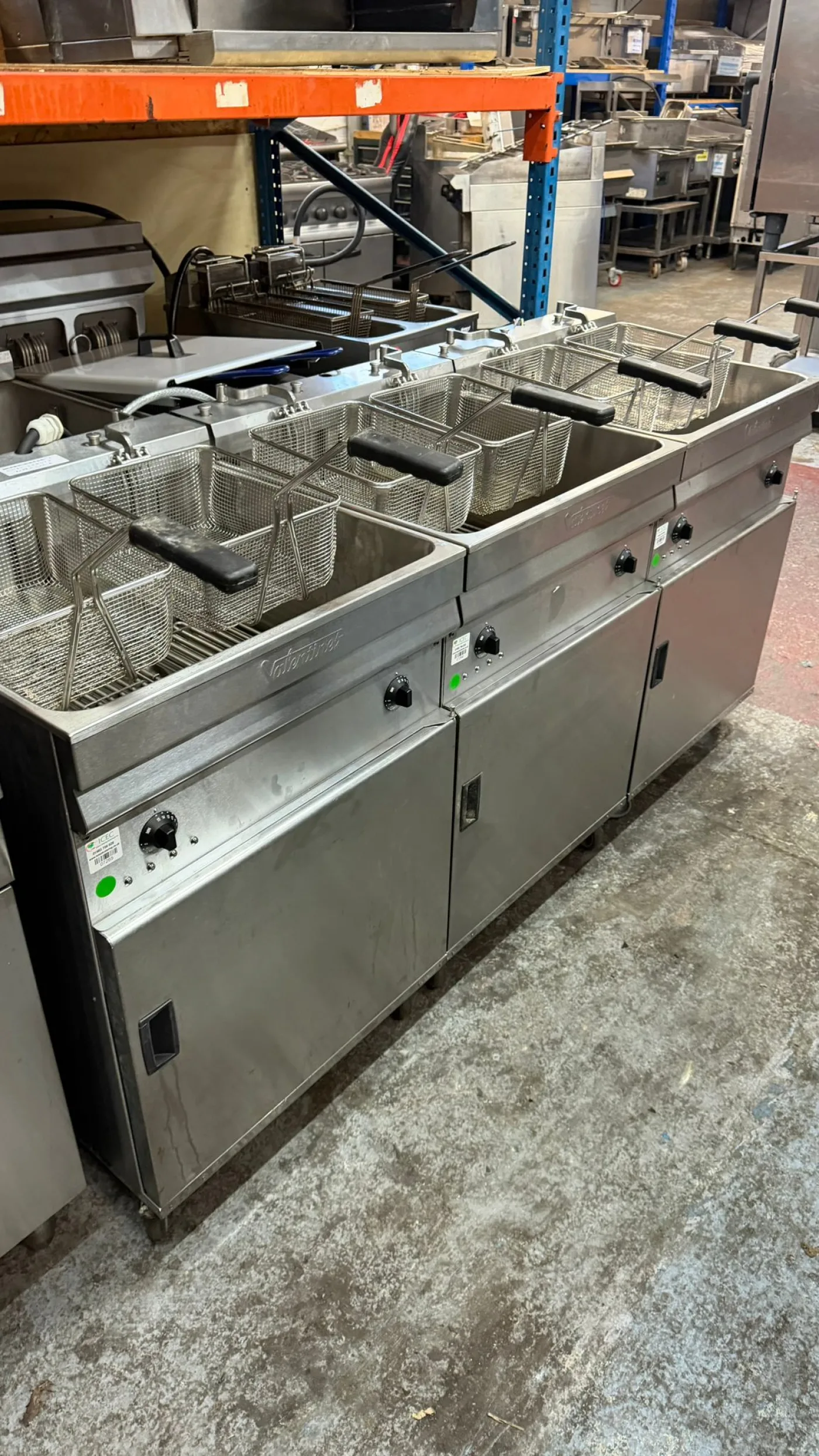 Valentine's Fryer EVO-600 - Single Tank 3 phase fast fryer ( fish n chips ) - islandcatering - 3