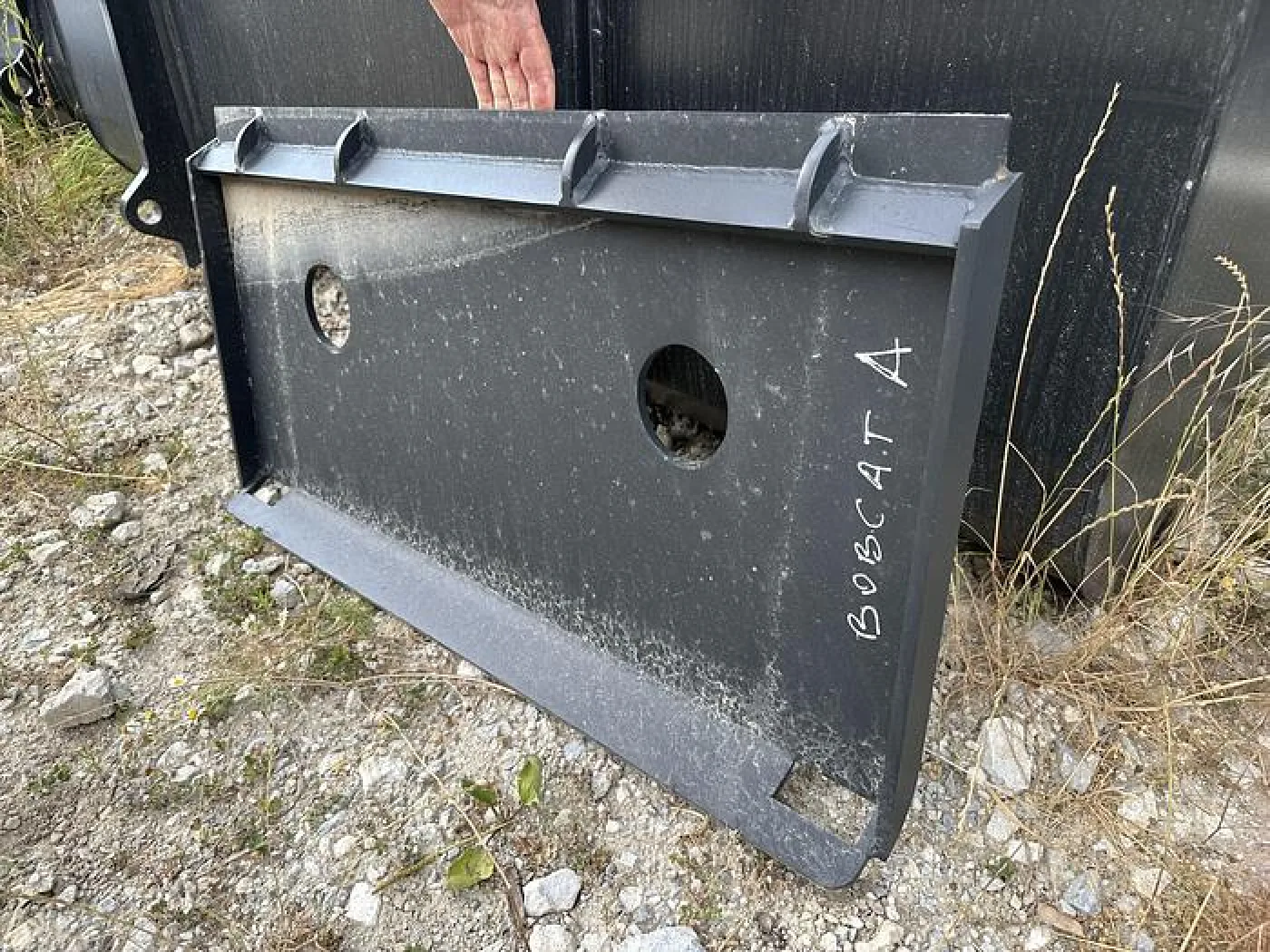 BIG Anschweißhaken für Bobcat Kompaktlader (90cm Aufnahme) - 2