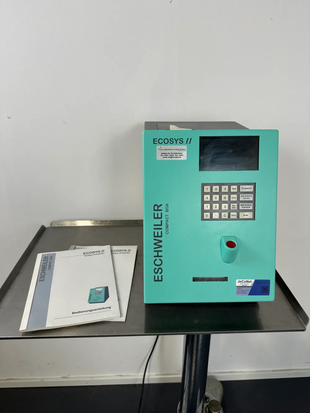 Eschweiler ECOSYS II Analyzer (Blutgas)