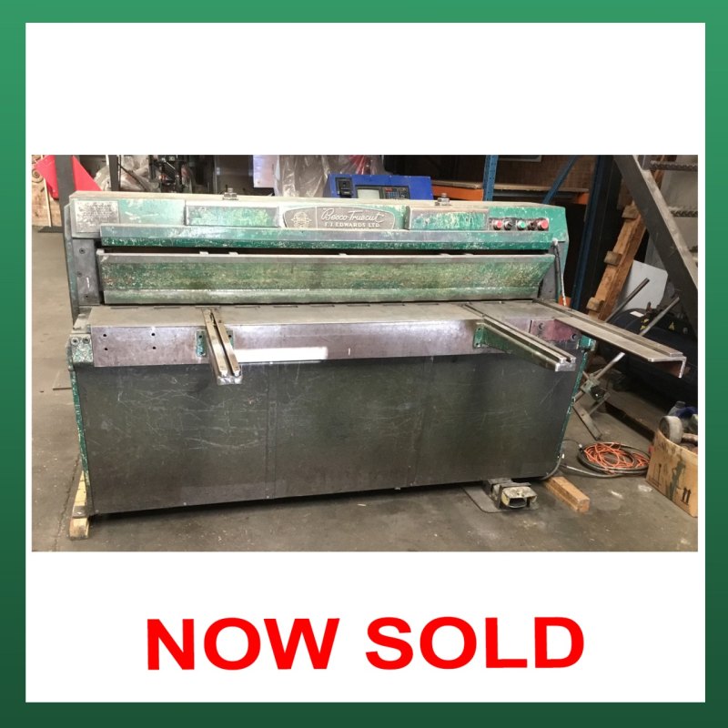 F J EDWARDS Besco Truecut Power Guillotine - WNS - W. Neal Services Ltd