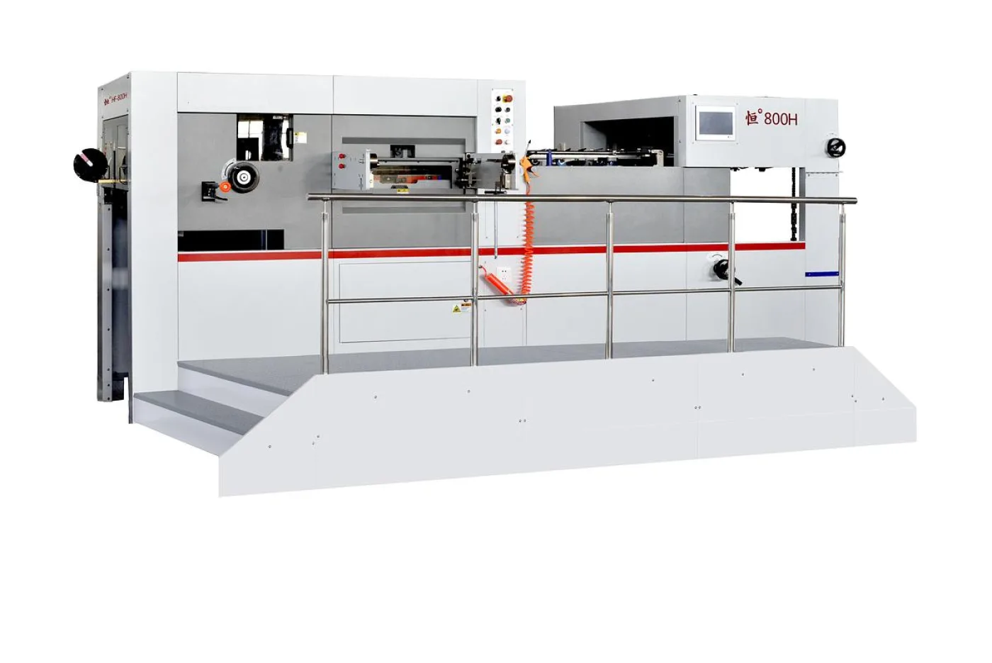 800H Automatic Flatbed Die Cutting + Creasing Machine - 1