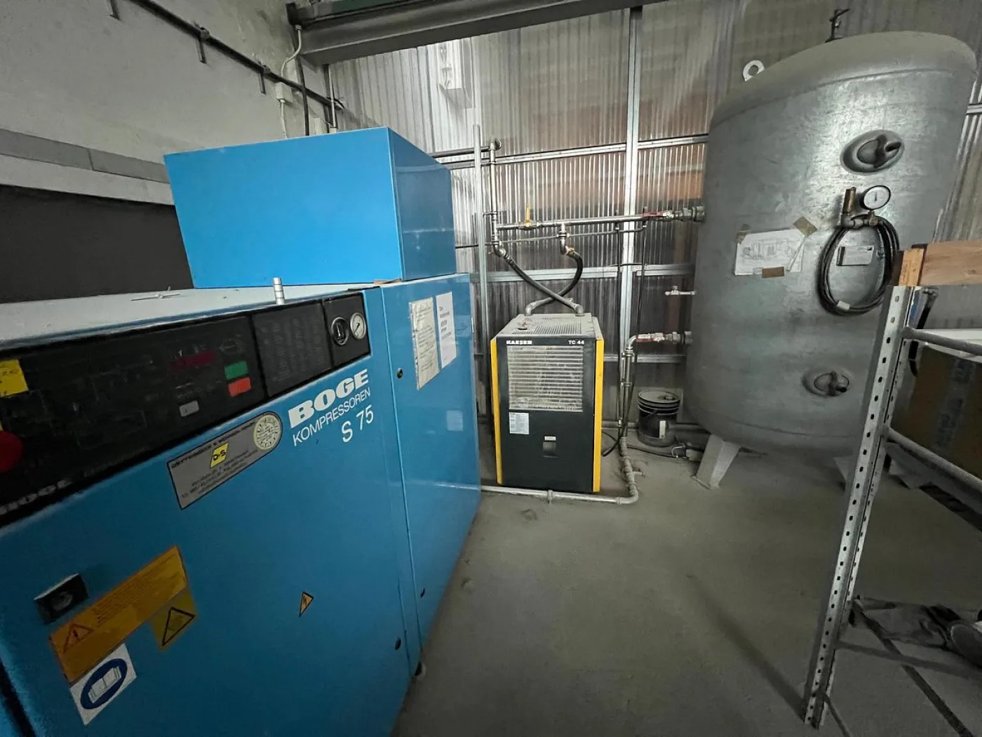 Boge Kompressor S75 + Ratiotronic - 2