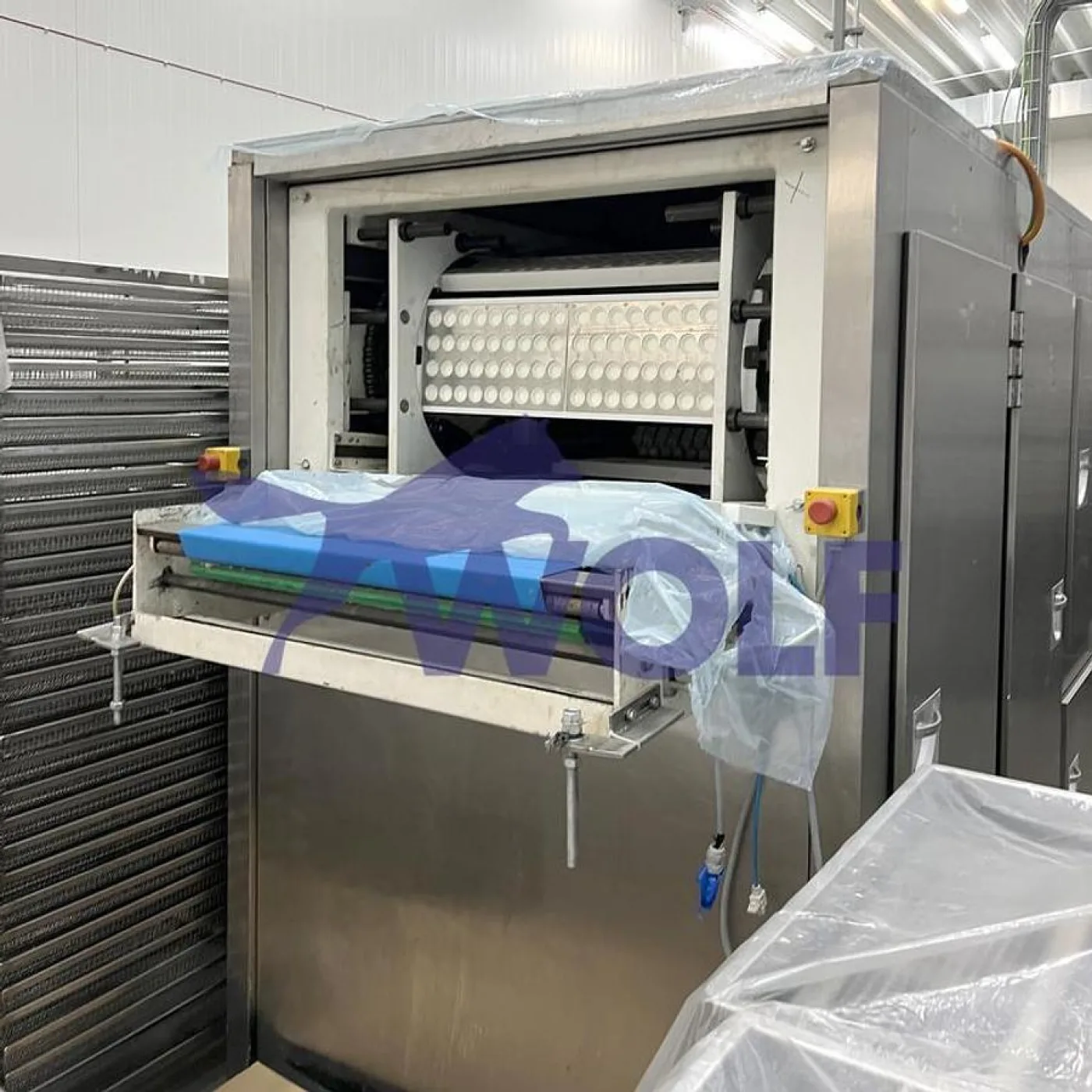 Dosieranlage WDS für Fondant-Pastillen - Type "Minztaler", bestehend aus: - 6
