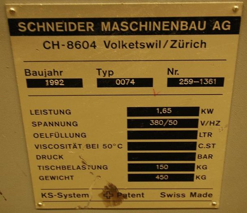 Schneider Engineering 0074 Jogger