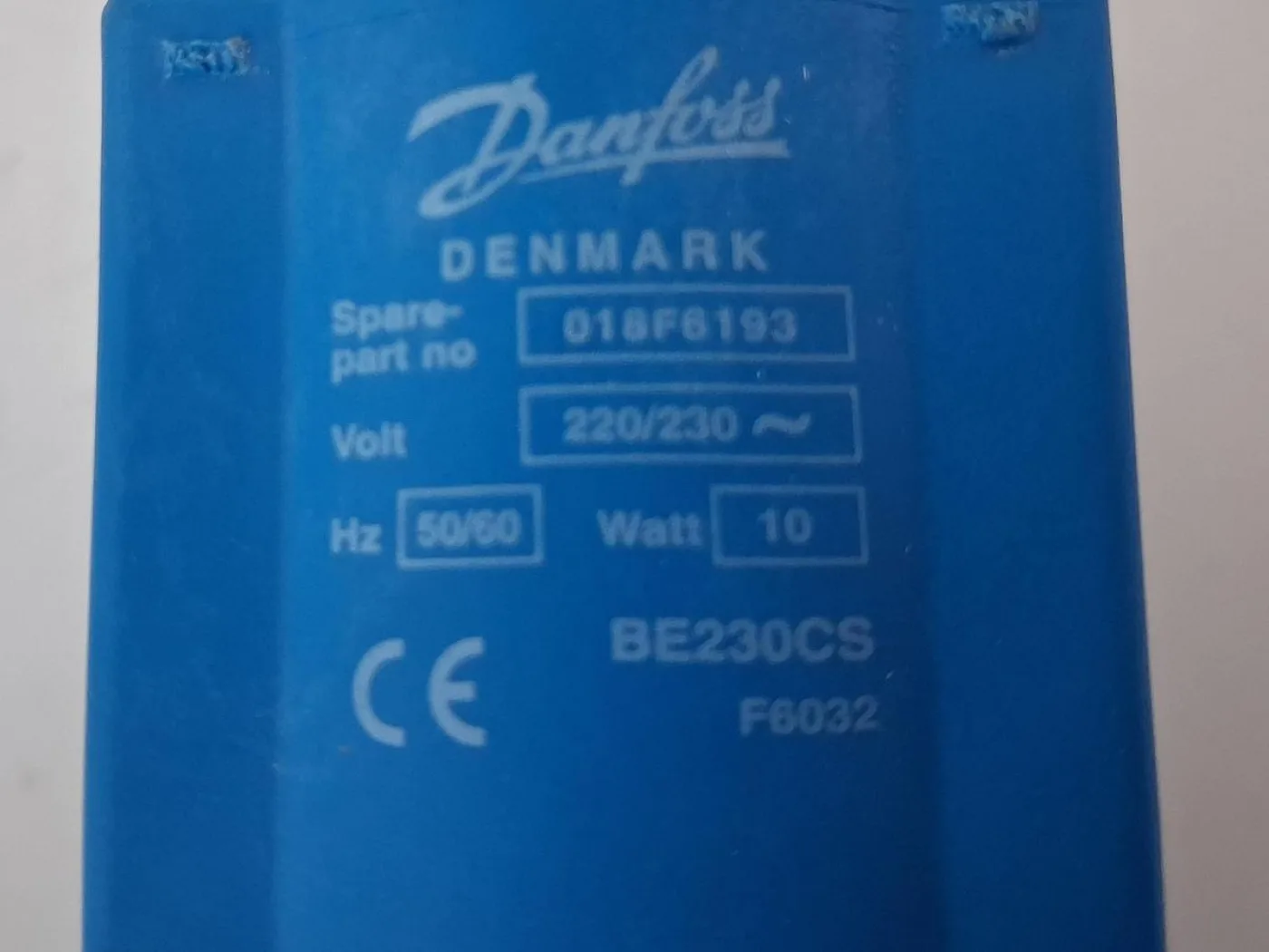 Danfoss BE230CS Magnetspule für Magnetventil 018F6732 - 3