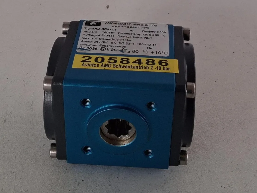 AMG-PESCH SAD-BR03 05 Pneumatischer Schwenkantrieb – ungebraucht