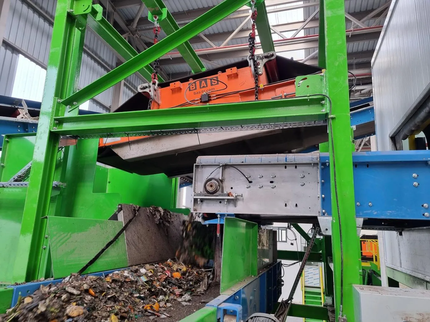 2026 BAS EMBS-C-1600 Electromagnetic Overband Metal Separator - 5